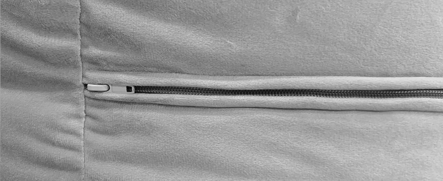 LPMOERA Stuffed Animal Storage Bean Bag Chair Cover (No