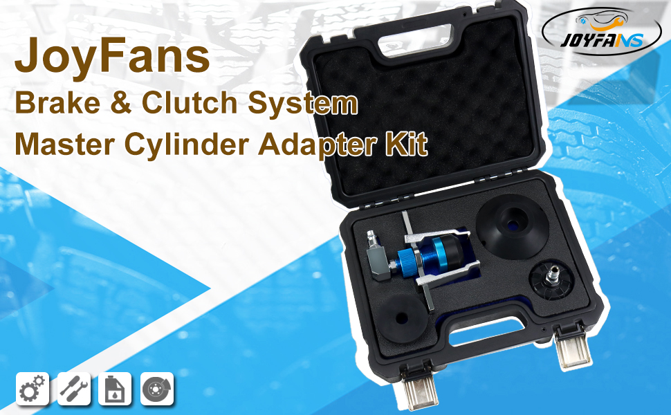 JoyFans Brake Clutch System Master Cylinder Adapter Kit