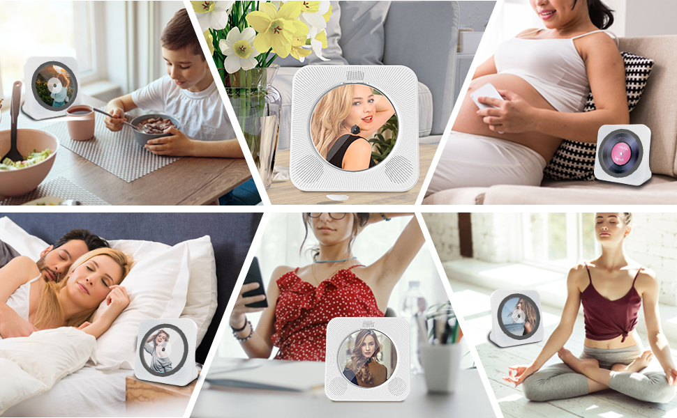 Mua 4000mAh Rechargeable Portable CD PlayerKpop Music Player with