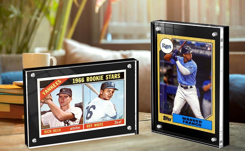 DISPLAY acrylic sports card frame