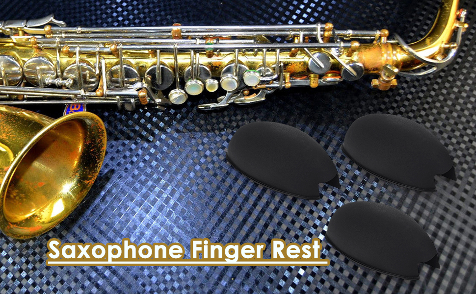 Saxophone Finger Rest,3Pcs/Set Wind Instrument Saxophone