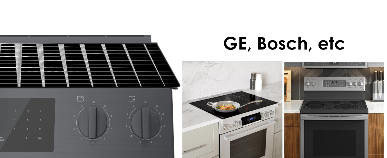 KitchenRaku Large Induction Hob Protector Mat 78x52cm, Silicone