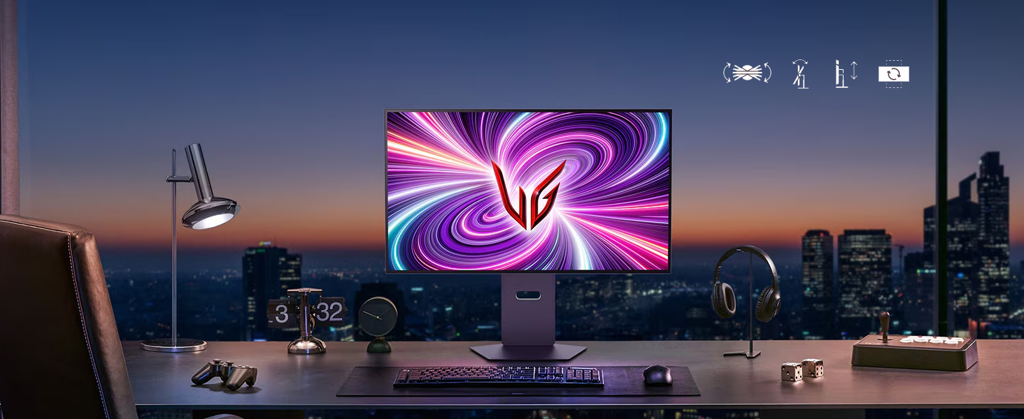 32 (80 cm) UltraGear Dual-Mode OLED gaming monitor
