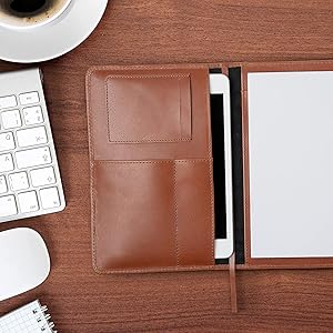 Cognac journal cover open features