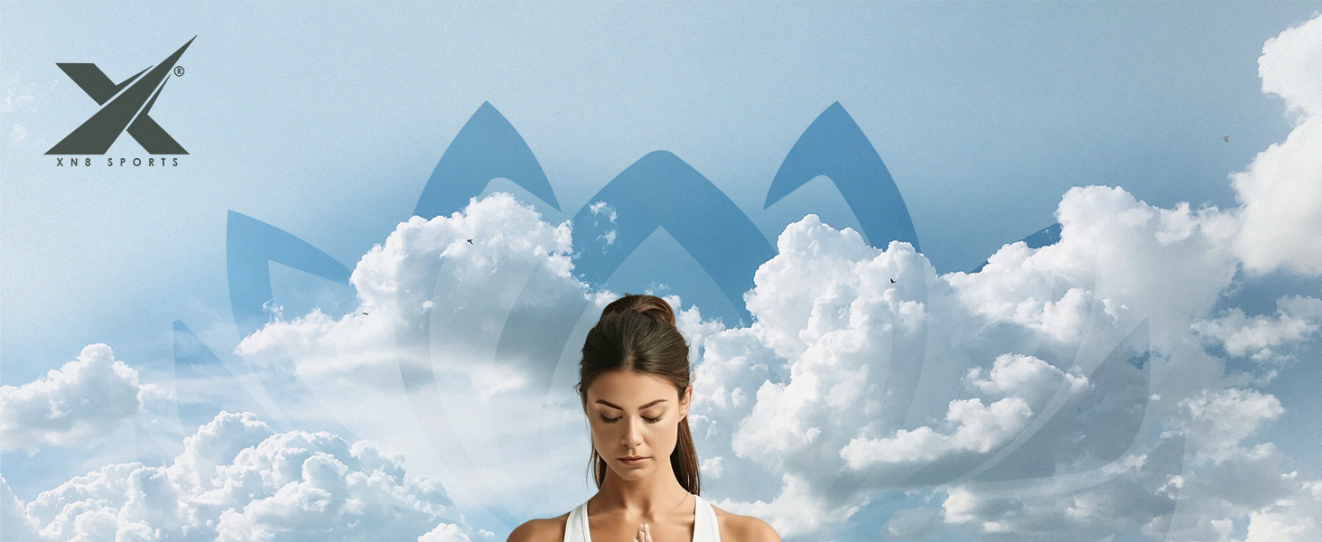 Xn8 Sports Yoga Mat 15mm Thick NBR Exercise Mat with Carrying Strap Non