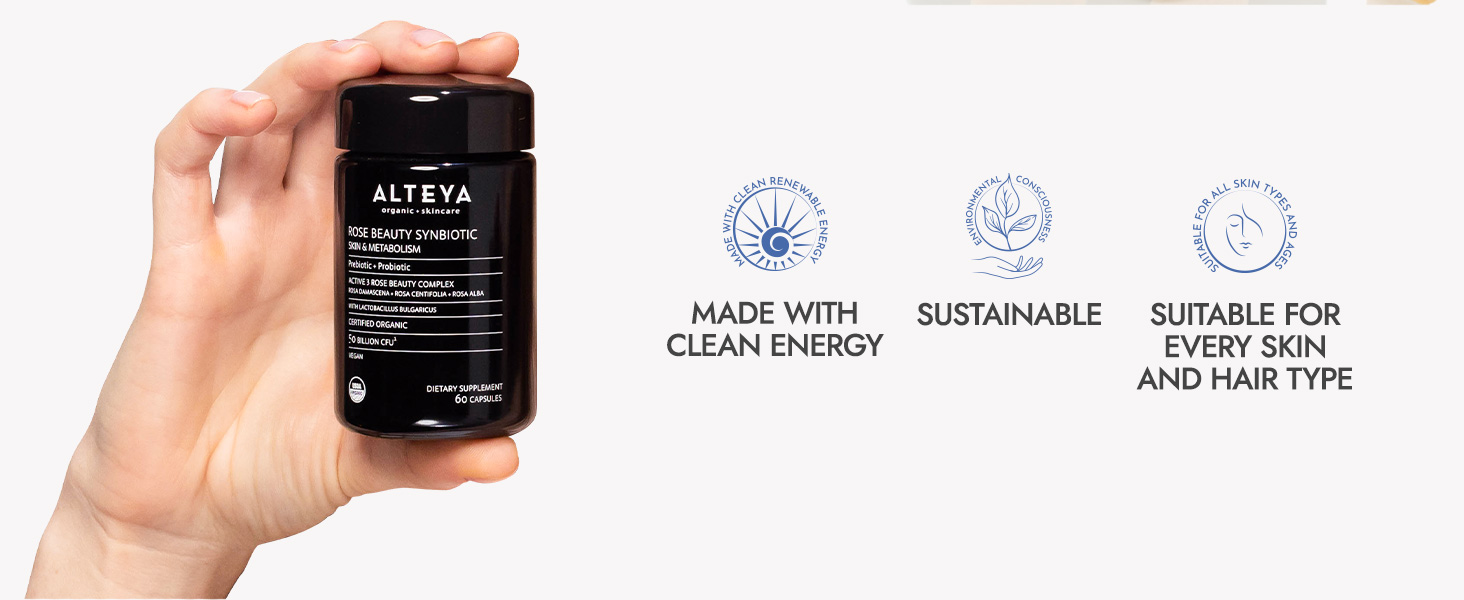 probiotic, prebiotic, beauty, alteya organics,