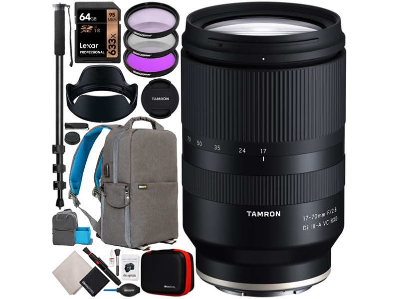 Amazon.com : Tamron 17-70mm F/2.8 Di III-A VC RXD Lens Model