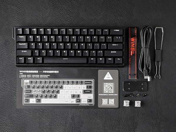 EPOMAKER AULA WIN60HE WOOTINGケース EPOMAKER AULA WIN60HE Keyboard with WOOTING Case Used | eBay