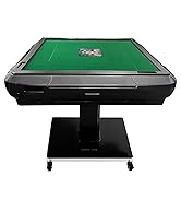 全自動 麻雀卓 折りたたみ式 デジタル表記 キャスター付き 家庭用（ブラック） 全自動 麻雀卓 静音式 折り畳み式 キャスター テーブルボード付