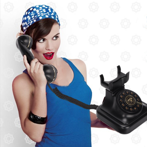 Antikes Telefon Vintage-Festnetztelefon für Zuhause Büro Altmodisches Festnetz-Retro-Festnetztelefon