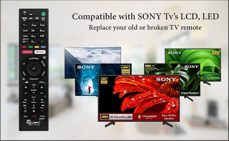 Sony tv remote control 