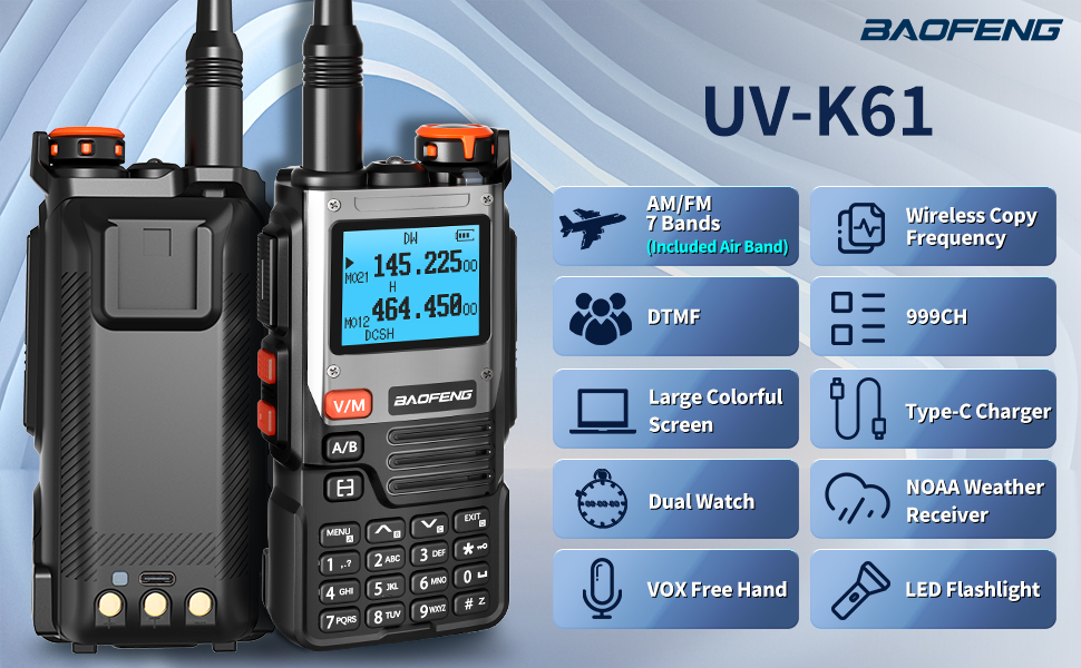 BaoFeng Radio NAK61 Ham Radio UV5R UpgradeHam Radio