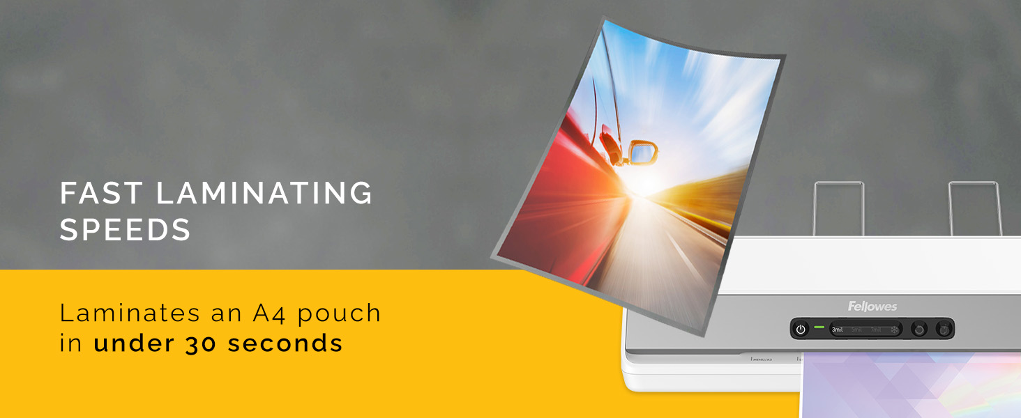 Fellowes Amaris A3 Laminator Machine for Office Use Rapid 1 Minute