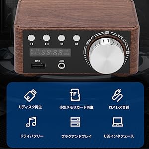 Amazon.co.jp: Zerodis サウンドアンプ オーディオアンプ