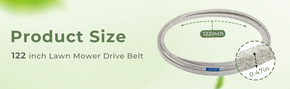 Amazon.com : TOSRWGLL 5058 Mower Belt Replacement for