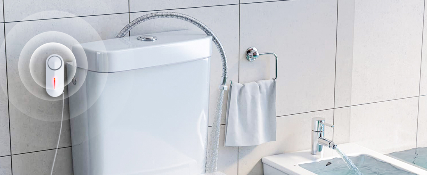 Overflow Alarm Water Alarm Sink Overflow Alarm for Kitchen Bathtub