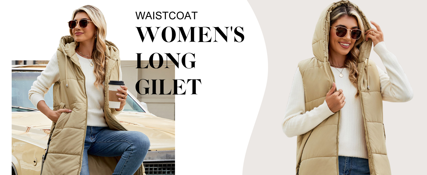Women Quilted Gilets