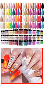 36 colors acrylic powder set
