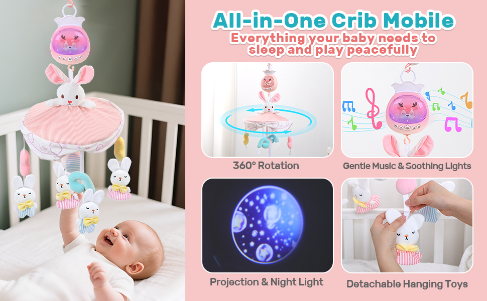 baby mobile crib