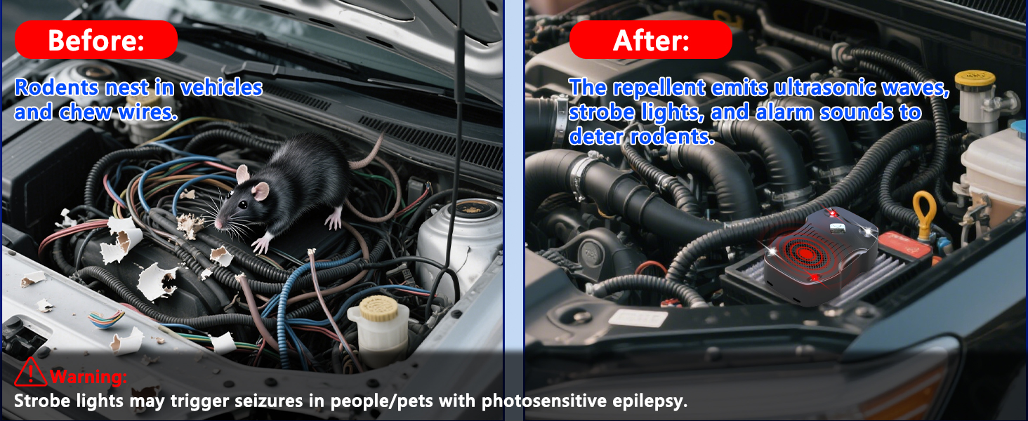 rodent repellent for car engines
