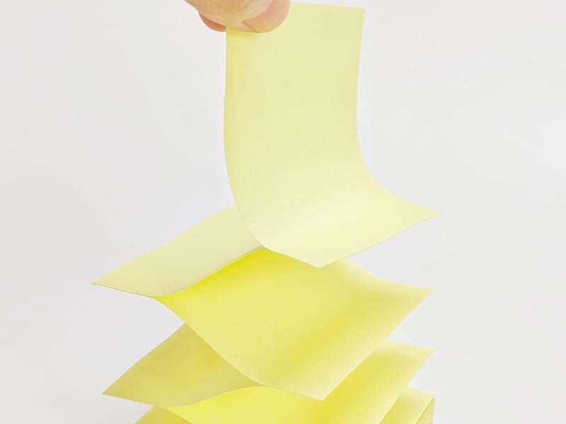 ふせん 付箋 強粘着 ポップアップ ノート 詰替 75×75mm