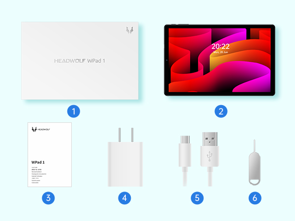 【Android12】HeadWolf Wpad1 １０インチタブレット Amazon.co.jp: 「2022新登場Android 12タブレット」Headwolf