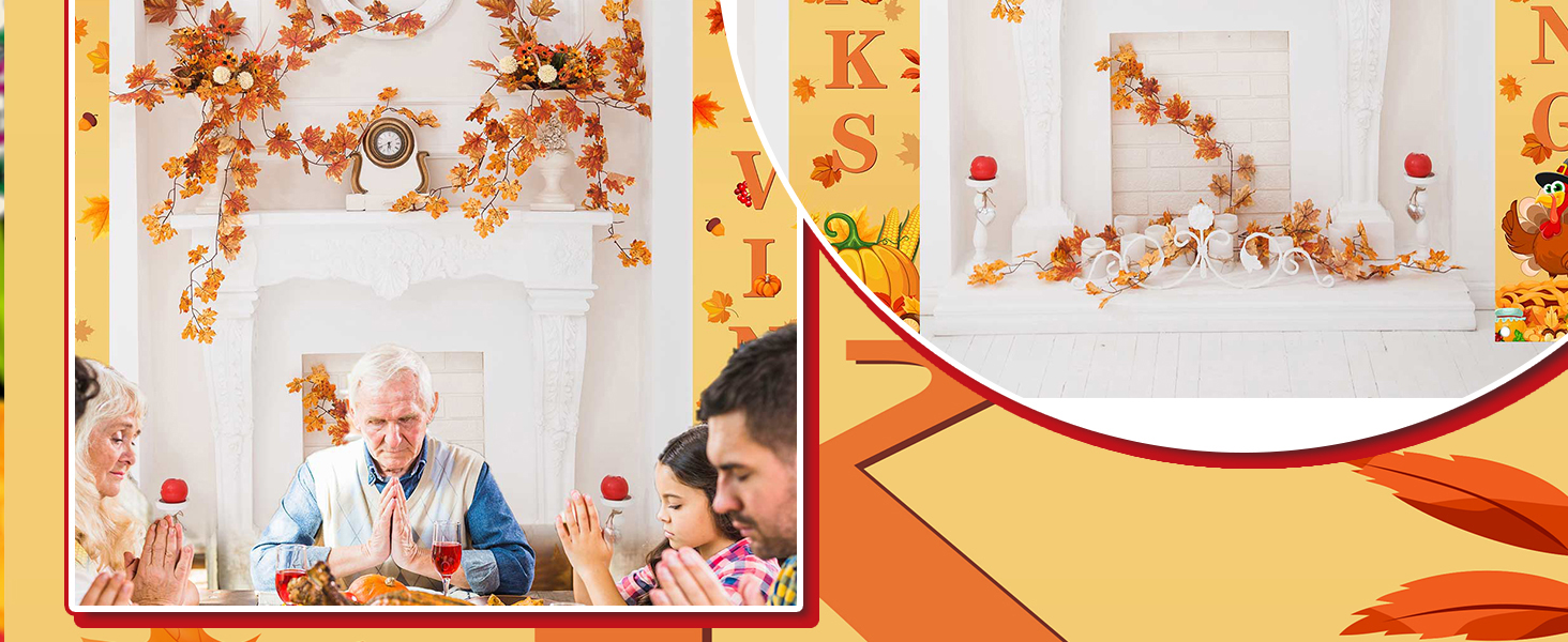 Thanksgiving Banner, Door Mount