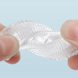 Cepillo de dientes en forma de U