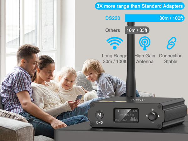 DS220 long range bluetooth receiver