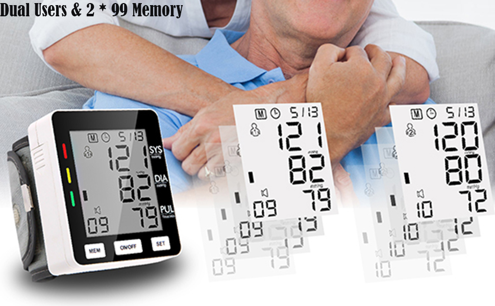 Wrist Blood Pressure Monitor