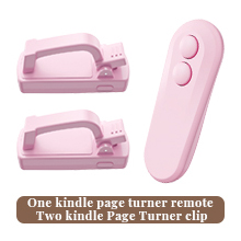 One kindle page turner remote Two kindle Page Turner clip