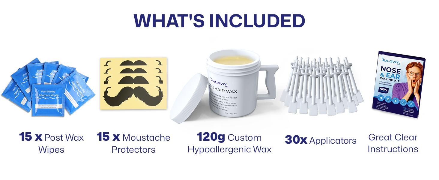 nose ear hair waxing kit ear hair waxer ear hair waxing kit for man