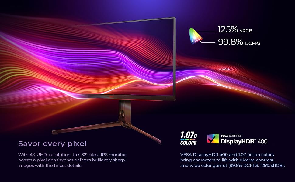 AOC Agon PRO AG324UX 32'' Gaming Monitor, 4K UHD Resolution