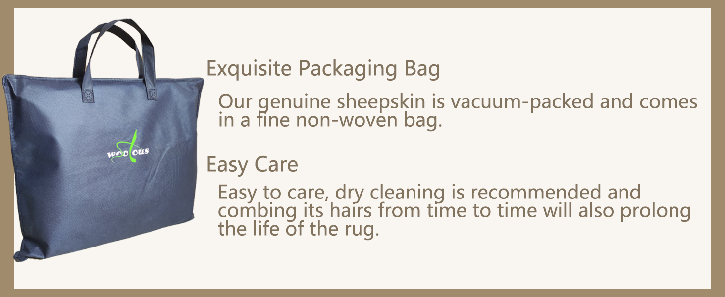sheep rug brown
