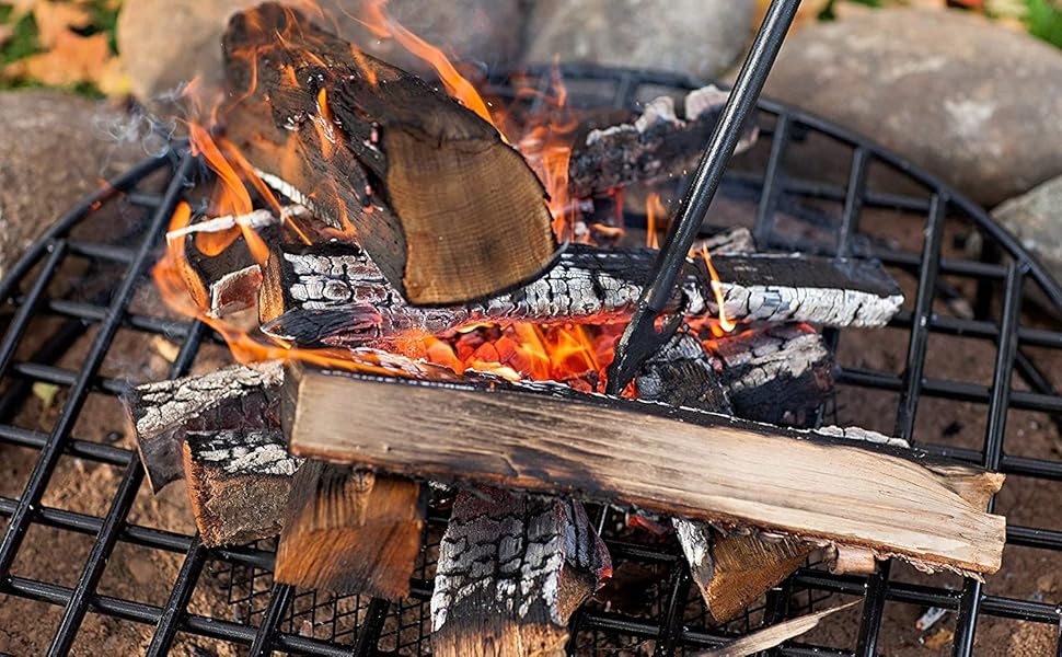 Walden Backyards Universal Ember Catcher Round Steel