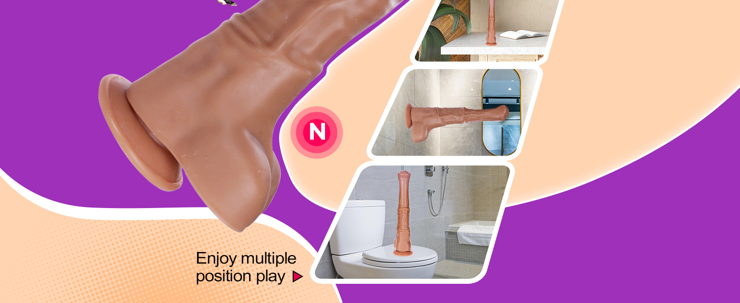 Strong Suction, Enjoy multiple position play