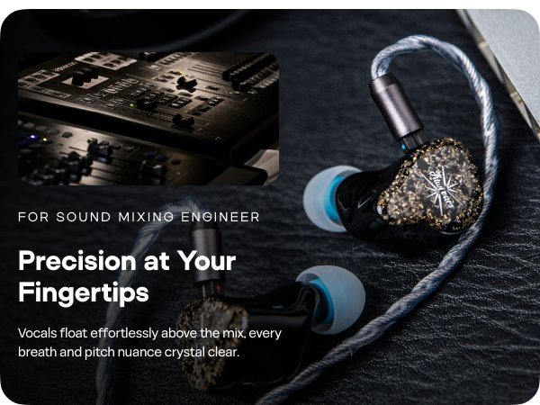 Amazon.com: Linsoul Kiwi Ears Astral 1DD+6BA Hybrid in Ear