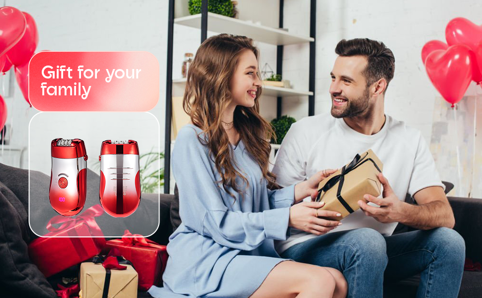 Aytop Epilator for Women, 3 in 1 Rechargeable Facial Epilator with LCD