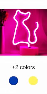 VIFULIN Pink Flamingo LED Neon Light Sign for Bedroom