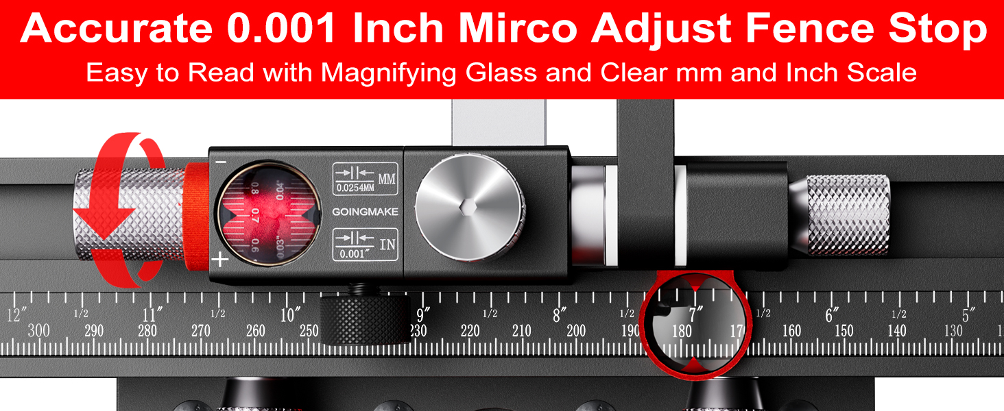 Micro Adjustable Flip Stop