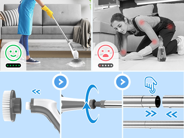 Amazon｜【10in1&IPX8防水】Airpher 電動お掃除ブラシ 業内最高