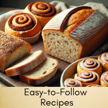 Freshly baked bread, rustic bread,Soft bread interior, golden crust, artisan bread, whole-grain loaf