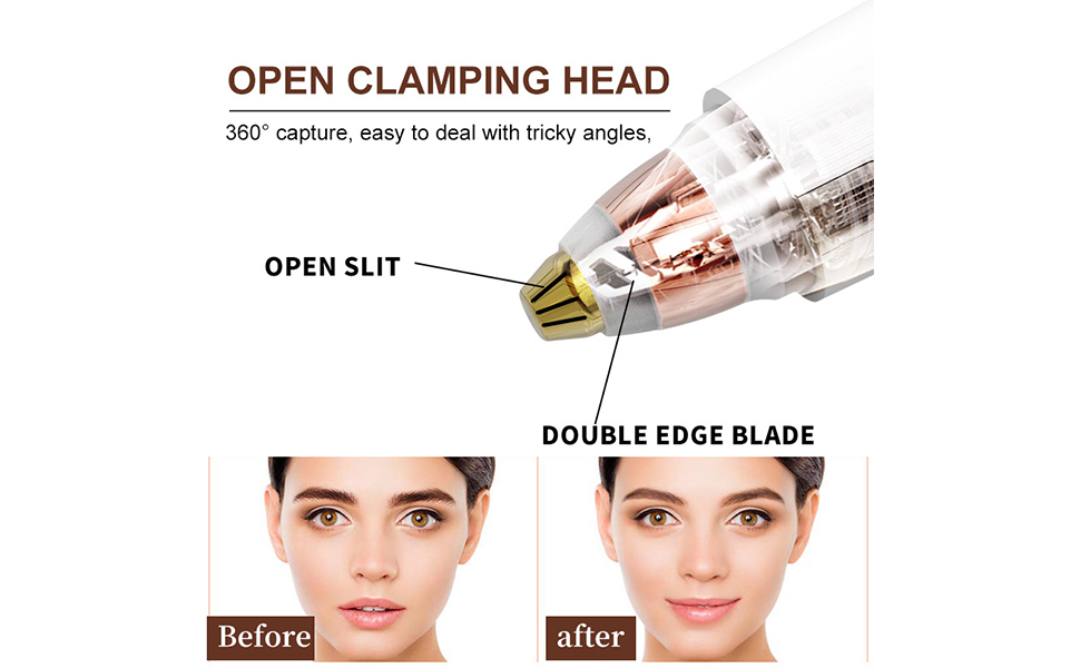 Nose Hair Trimmer for Men and Women Professional USB Rechargeable Ear and Nose Trimmer