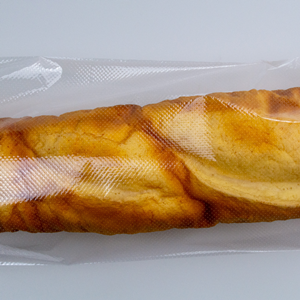 Micro perforation makes hot air escape and slow the oxogen come in to connect the food