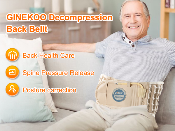 Amazon.com: GINEKOO Decompression Belt - Inflatable Spinal
