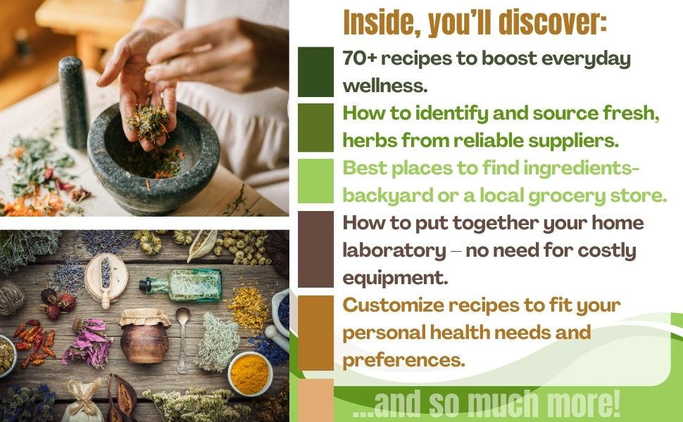 You'll discover why this beginners' guide is the ULTIMATE manual for herbal remedies 
