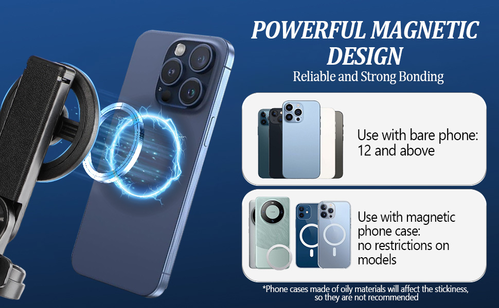 Magnetic Selfie Stick Tripod With Remote For All Phone