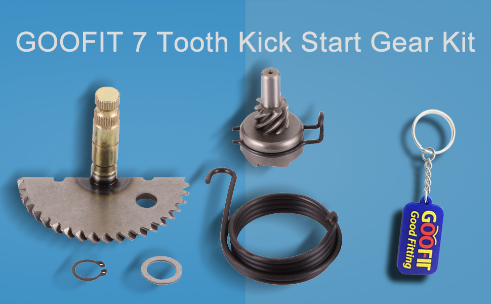 Amazon.com: GOOFIT 7 Tooth Kick Start Gear Kit Replacement