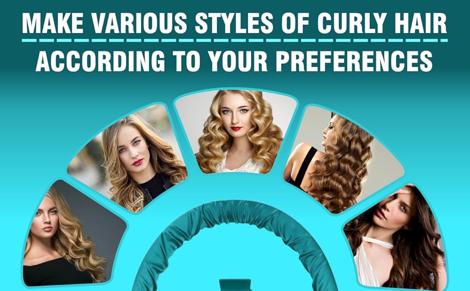 hair curlers no heat rollers curler curling heatless headband curl silk long