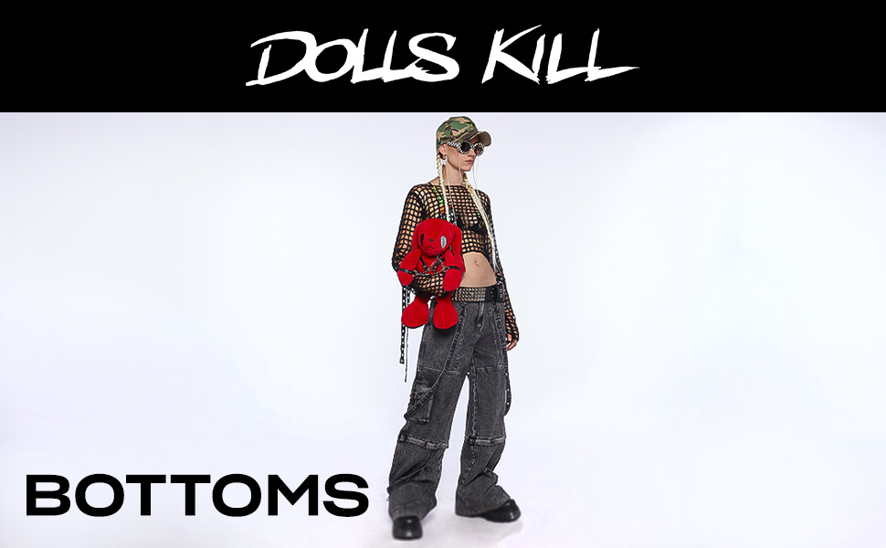 Amazon.com: Dolls Kill F is for Fairies Flare Pants by